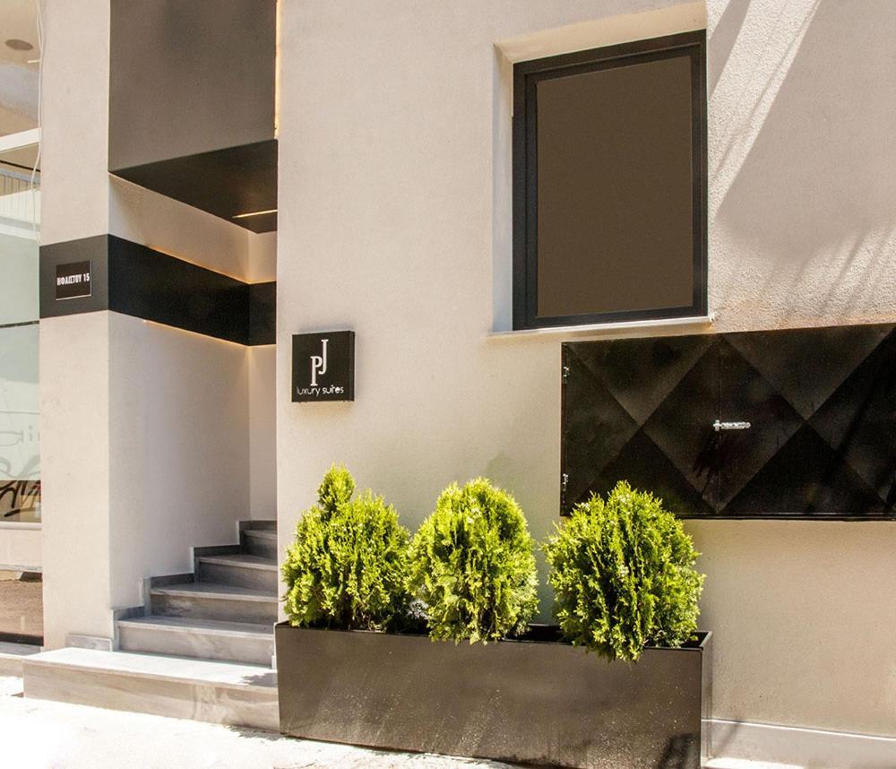 P J Luxury Suites Serres Buitenkant foto